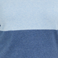 Karen Scott Suéter Plus Size Feminino de Algodão Colorblock Azul Brilhante Tamanho 3X
