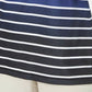 Karen Scott Sport Ombre Listrado Gola Alta Azul Marinho Tamanho Grande Feminino