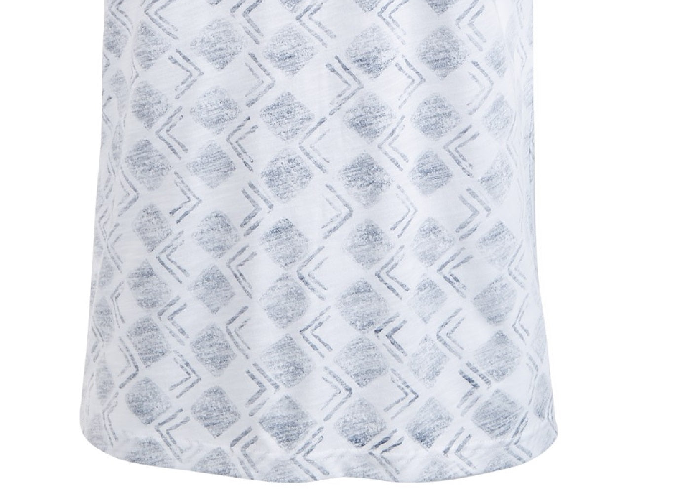 Camiseta masculina geométrica com decote em V American Rag, tamanho azul marinho, extra grande