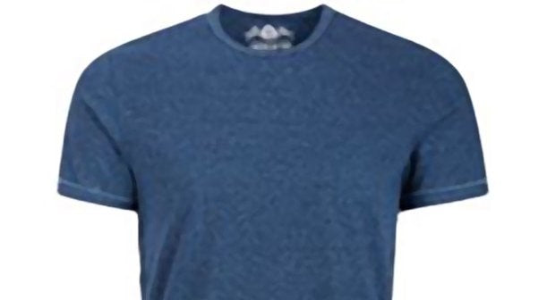 Camiseta listrada True Feeder masculina American Rag, azul escuro, tamanho pequeno