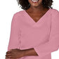 Karen Scott Top Feminino com Acabamento em Ilhós Rosa Escuro Tamanho 2 Extra Grande