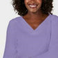 Karen Scott Top Feminino com Acabamento em Ilhós Roxo Tamanho 2 Extra Grande