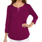 Karen Scott Plus Size Algodão Crisscross-Trim Top Rosa Tamanho XX-G
