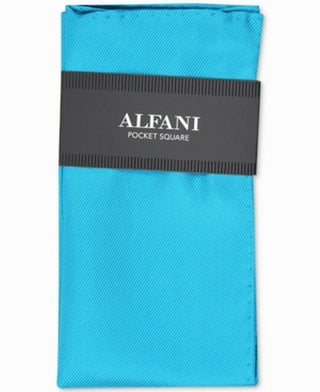 Lenço de bolso de seda de sarja sólida Alfani masculino verde tamanho regular