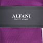 Lenço de bolso de seda de sarja sólida Alfani masculino roxo escuro tamanho regular