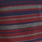 Suéter listrado masculino de algodão Club Room, vermelho, tamanho XX-G