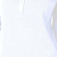 Karen Scott Top Feminino Petite com Gola Alta e Botões na Frente, Branco, Tamanho Petite X-Large