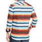 Camisa listrada masculina American Rag Frequency, branca, tamanho X-S