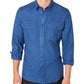 Camisa texturizada Grindle masculina American Rag azul