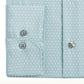 Camisa social elástica Alfani masculina slim fit, verde, tamanho 17x34-35