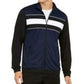 Jaqueta esportiva masculina Ideology Colorblocked azul tamanho 2 extra grande