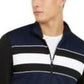 Jaqueta esportiva masculina Ideology Colorblocked azul tamanho 2 extra grande