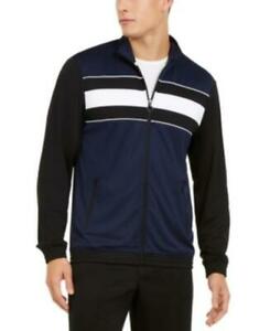 Jaqueta esportiva masculina Ideology Colorblocked azul tamanho 3 extra grande