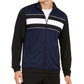 Jaqueta esportiva masculina Ideology Colorblocked azul marinho tamanho pequeno