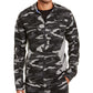Jaqueta camuflada masculina Ideology Colorblocked, preta, tamanho médio