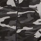 Jaqueta camuflada masculina Ideology Colorblocked, preta, tamanho XX-G