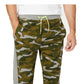 Calça de moletom camuflada com blocos de cores Ideology masculina, verde escuro, tamanho grande
