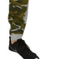 Calça de moletom camuflada com blocos de cores Ideology masculina, verde escuro, tamanho grande