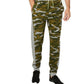Calça de moletom camuflada com blocos de cores ID Ideology masculina, verde escuro, tamanho médio