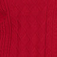 Suéter feminino Charter Club Cable vermelho escuro tamanho médio