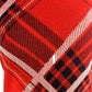 Suéter de malha xadrez feminino Charter Club Petite, vermelho, tamanho pequeno