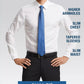 Camisa social masculina Bar III Slim-Fit Performance Stretch com estampa floral, vermelha, tamanho 15-34-35