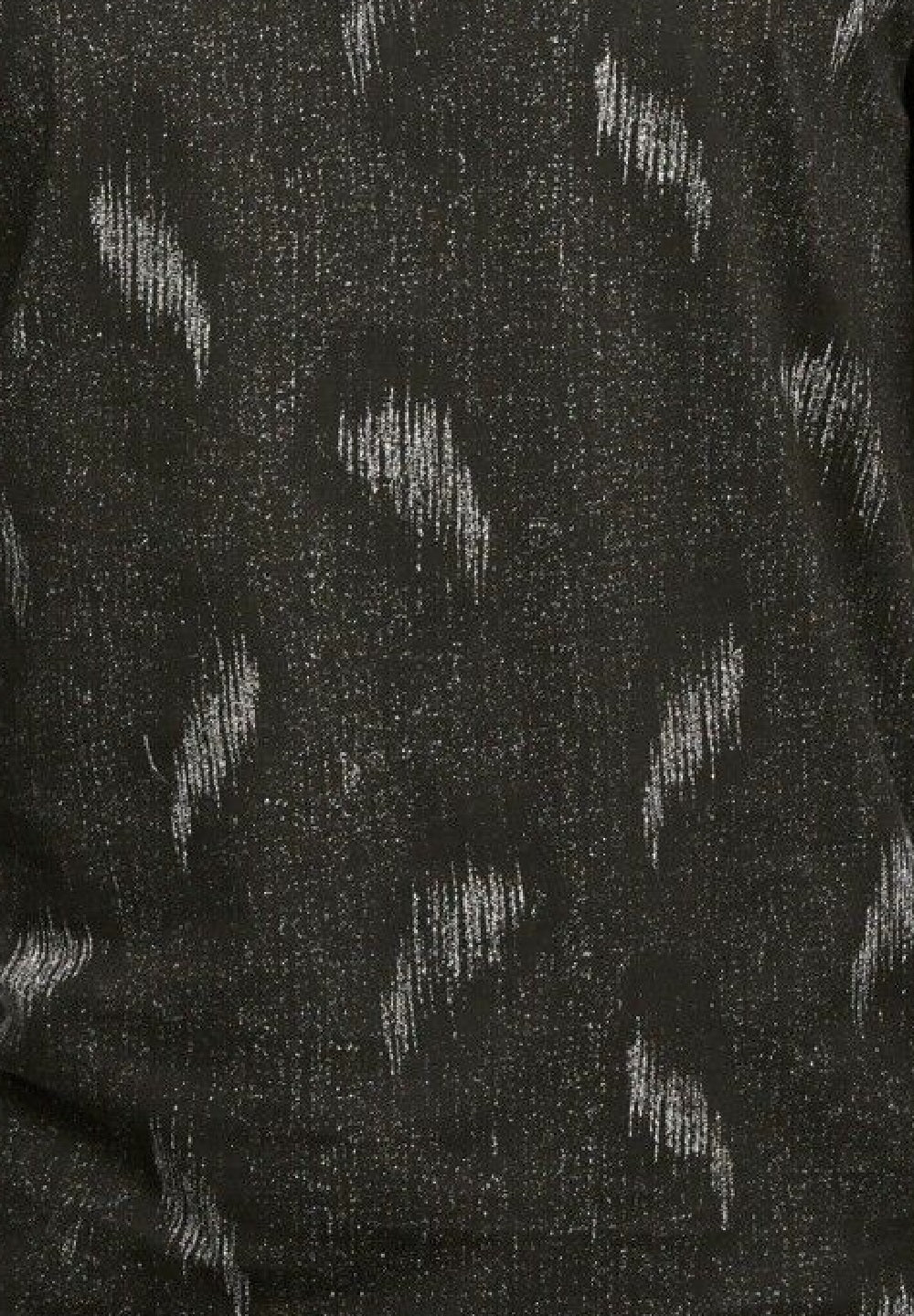 Camisa estampada masculina Alfani Paisley preta tamanho médio