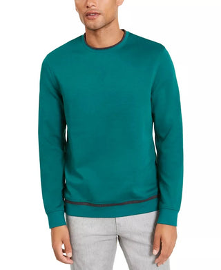 Moletom Alfani Masculino Classic-Fit Tipped Verde Escuro Tamanho XX-G