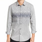 Camisa Alfani Masculina Estampada Foggy Mountain Cinza Tamanho XXG