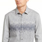 Camisa Alfani Masculina Estampada Foggy Mountain Cinza Tamanho XXG