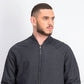 Jaqueta bomber masculina Alfani Deep Twill azul marinho tamanho X-G