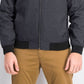 Jaqueta bomber masculina Alfani Deep Twill azul marinho tamanho X-G