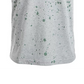 Camiseta listrada masculina American Rag Splatter Chest, cinza, tamanho pequeno