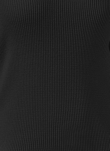 Karen Scott Suéter Feminino de Algodão com Gola V Preto Tamanho P