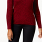 Karen Scott Suéter Feminino de Algodão com Gola V Vermelho Tamanho P