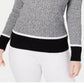 Karen Scott Suéter Teresa Cotton Colorblock Feminino Preto Tamanho P