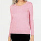 Suéter Karen Scott Feminino em Tricô Rosa Tamanho XX-G