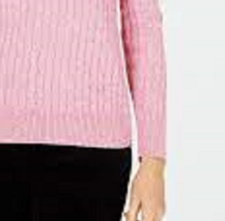 Suéter Karen Scott Feminino em Tricô Rosa Tamanho XX-G