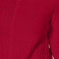 Karen Scott Suéter Feminino de Algodão com Ponto Misto Vermelho Brilhante Tamanho Grande