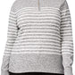 Karen Scott Cardigan Feminino Texturizado com Zíper Frontal Cinza Tamanho X-G