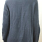 Cardigan texturizado feminino Karen Scott com zíper frontal, tamanho azul-marinho, extra grande