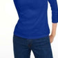 Camiseta feminina lisa Maison Jules azul tamanho extra pequeno