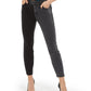 Calça jeans skinny feminina bicolor da INC International Concepts, preta, tamanho 4
