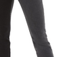 Calça jeans skinny feminina bicolor da INC International Concepts, preta, tamanho 4