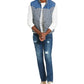 Colete American Rag Masculino Acolchoado Colorblocked Azul Tamanho Extra Grande