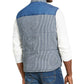 Colete American Rag Masculino Acolchoado Colorblocked Azul Tamanho Extra Grande