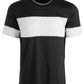 Camiseta masculina Ideology Mesh Blocked preta tamanho 3 extra grande