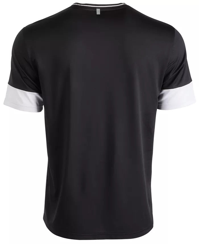 Camiseta masculina Ideology Mesh Blocked preta tamanho 3 extra grande
