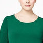 Túnica Alfani Feminina High-Low Verde Tamanho Médio