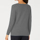 Karen Scott Suéter Feminino Diamond Cable-Knit Cinza Tamanho Extra Grande